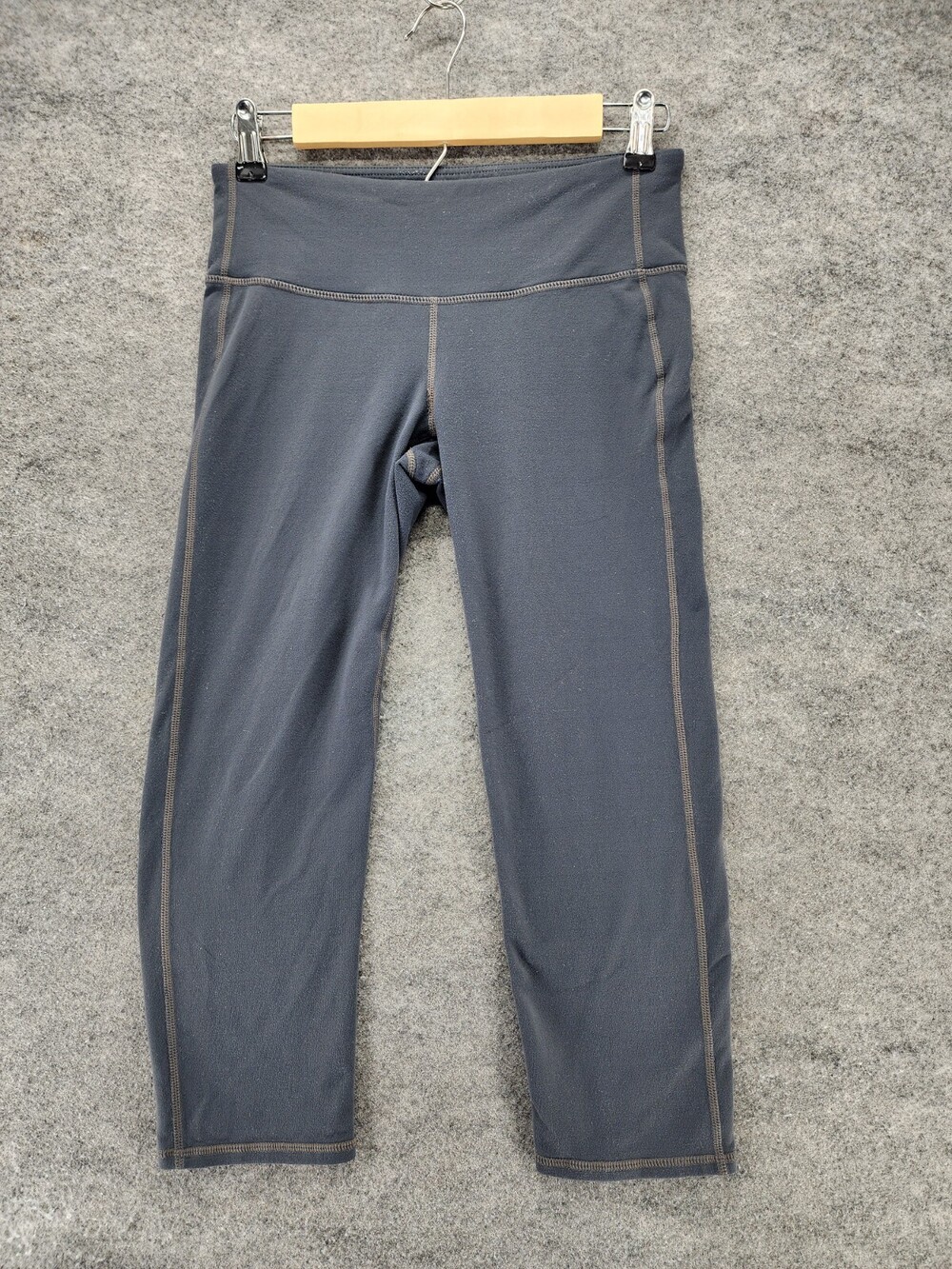Athleta Leggings Womens Small Capri Pull On Gray